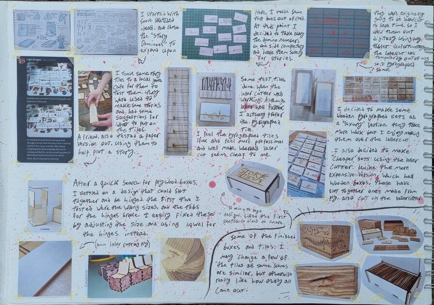 Step by step for Story Tiles