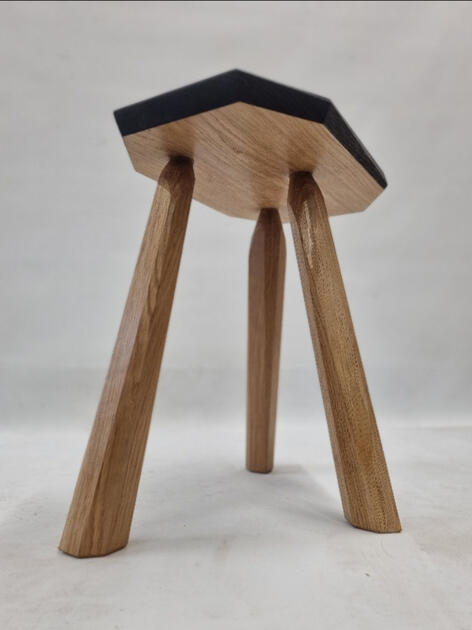 Finished stool from the underside.